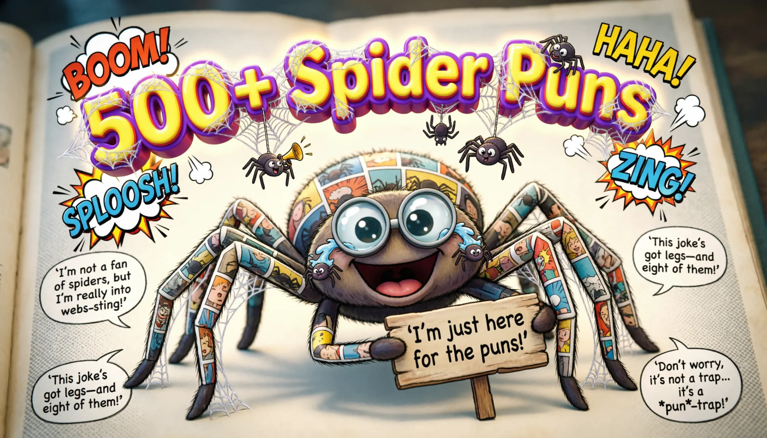 Spider Puns