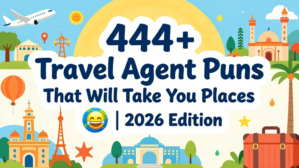 Travel Agent Puns