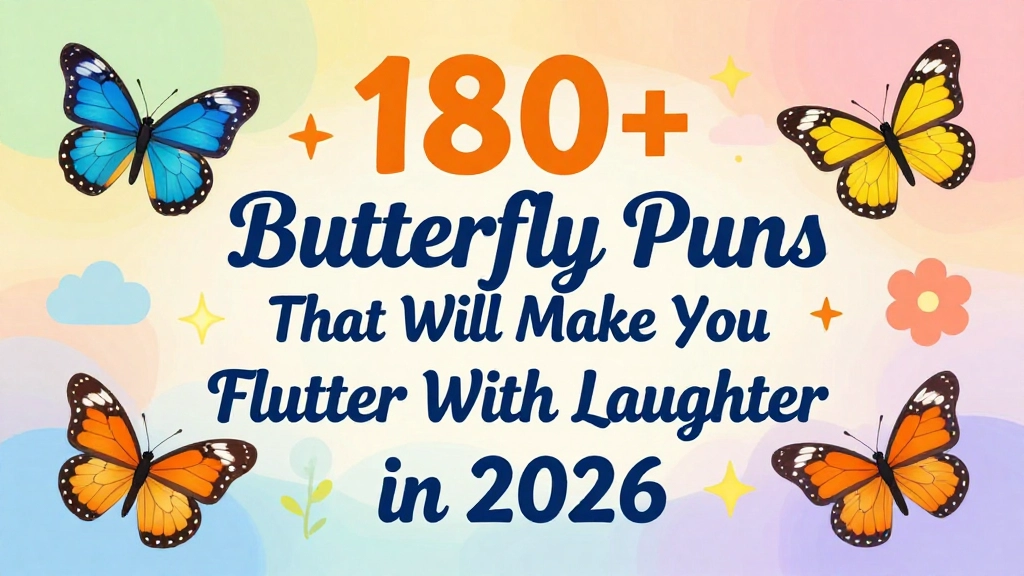 Butterfly Puns