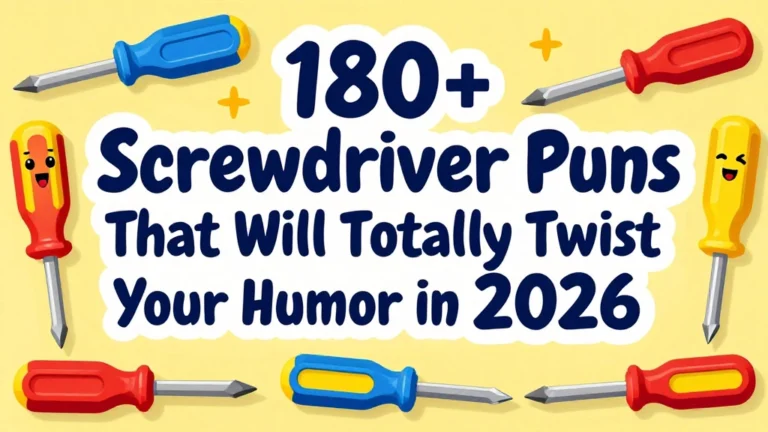 Screwdriver Puns