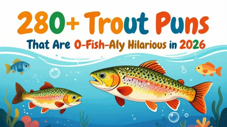 Trout Puns