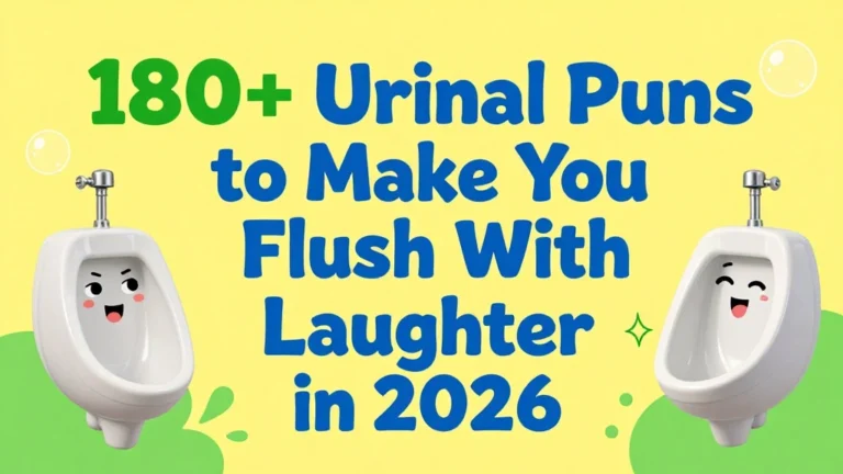 Urinal Puns