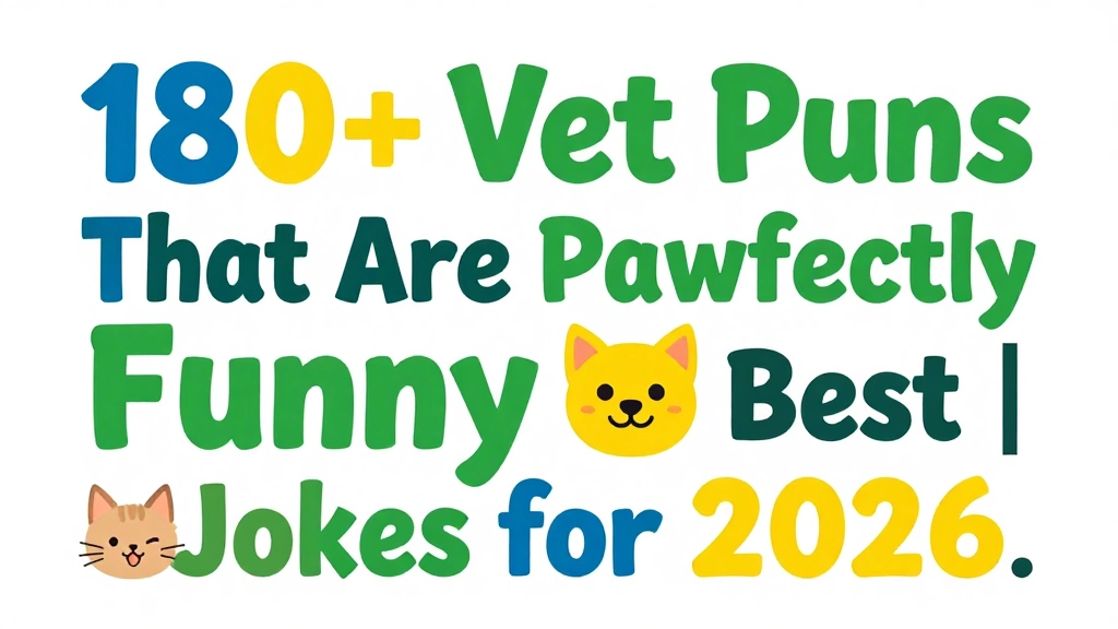 Vet Puns