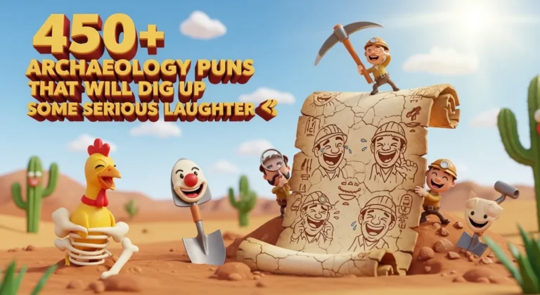 Archaeology Puns