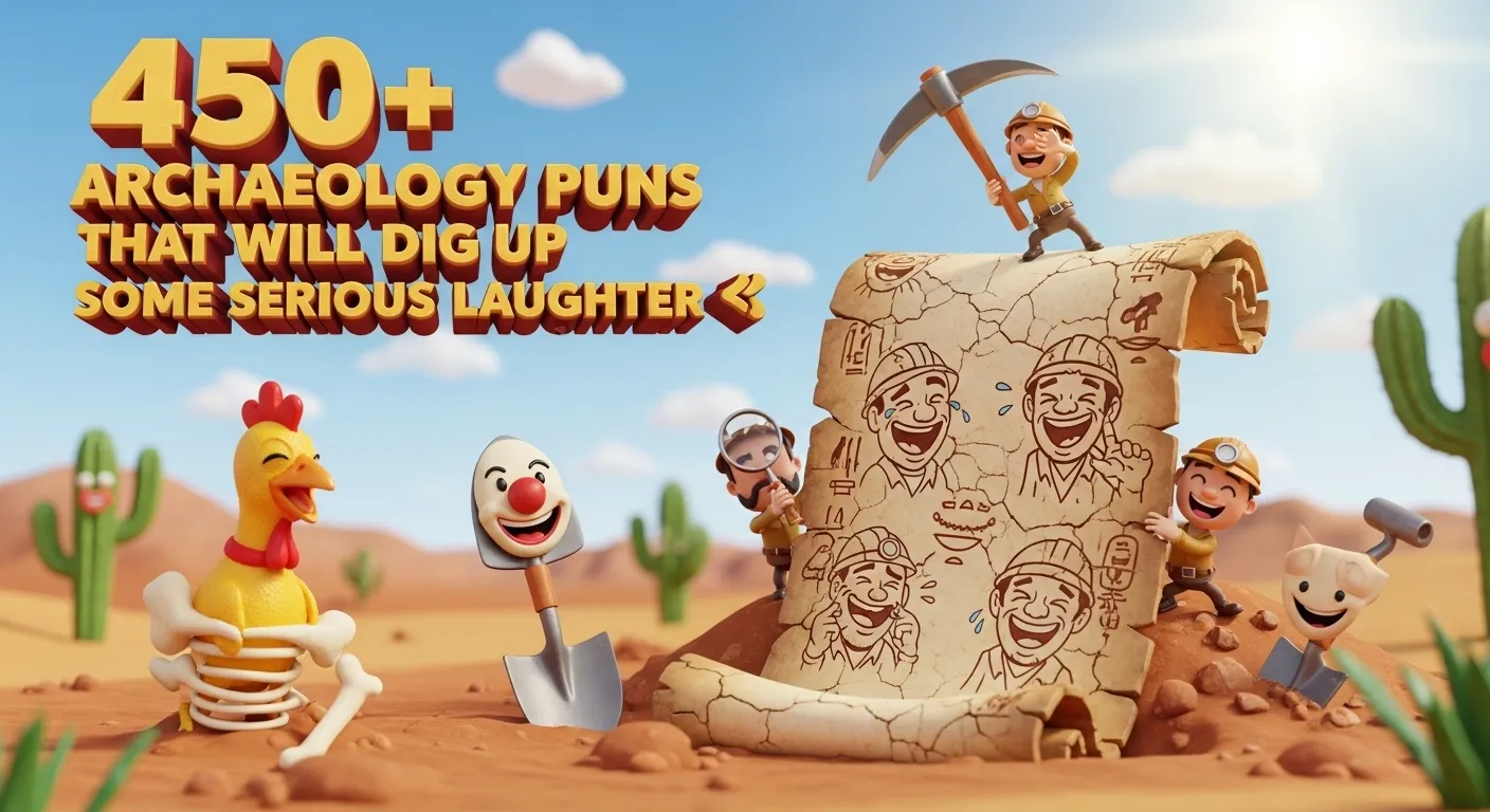 Archaeology Puns