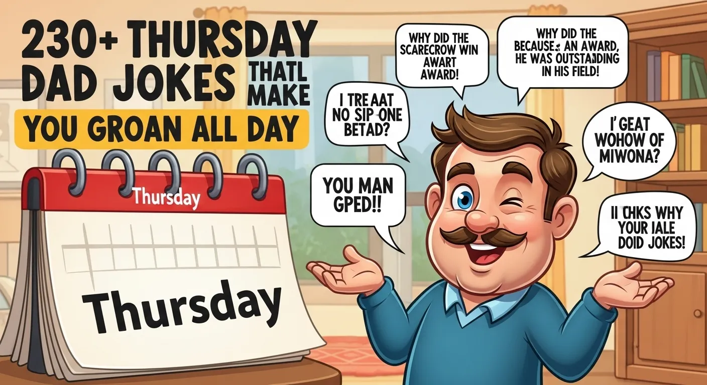Thursday Dad Jokes