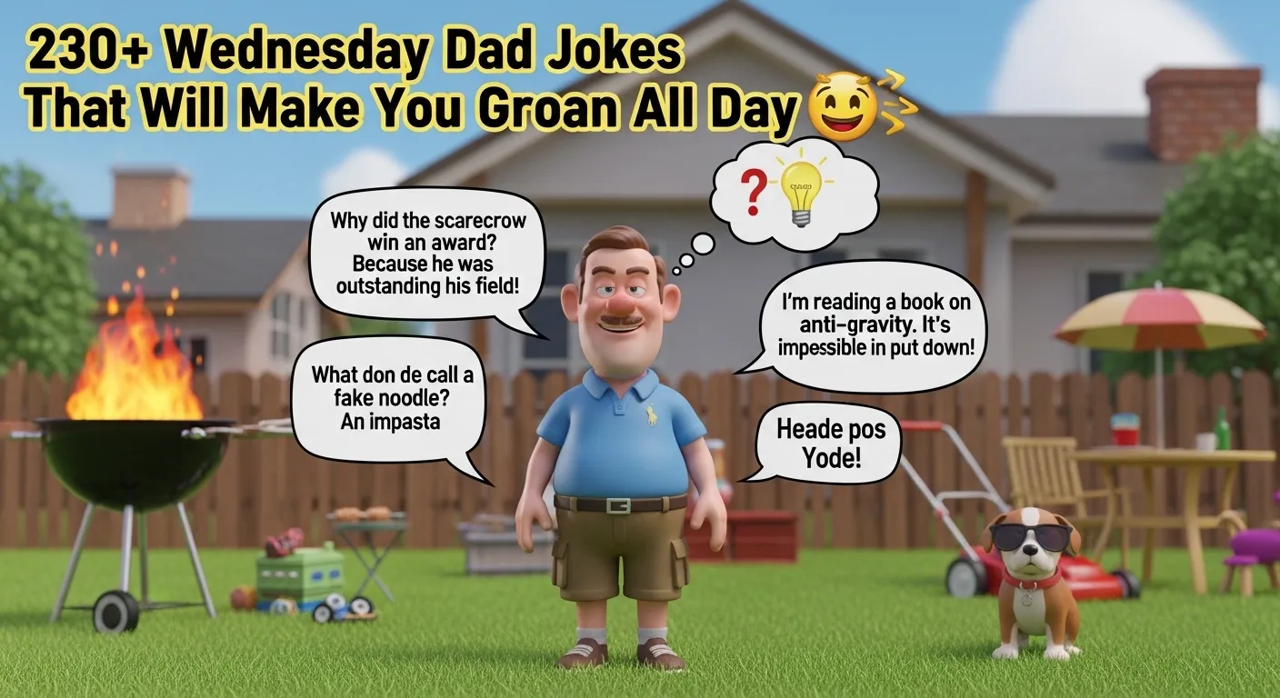 Wednesday Dad Jokes