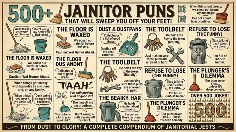 Janitor Puns