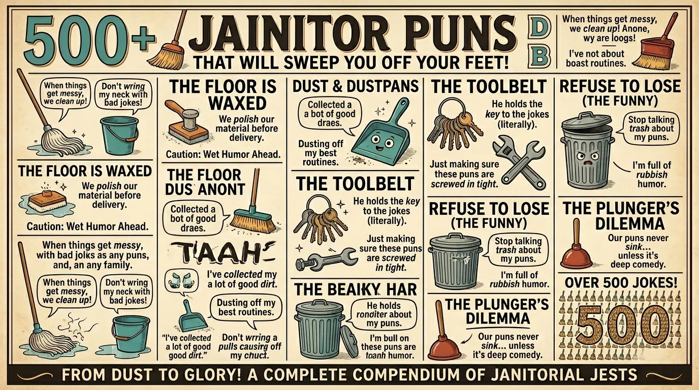 Janitor Puns