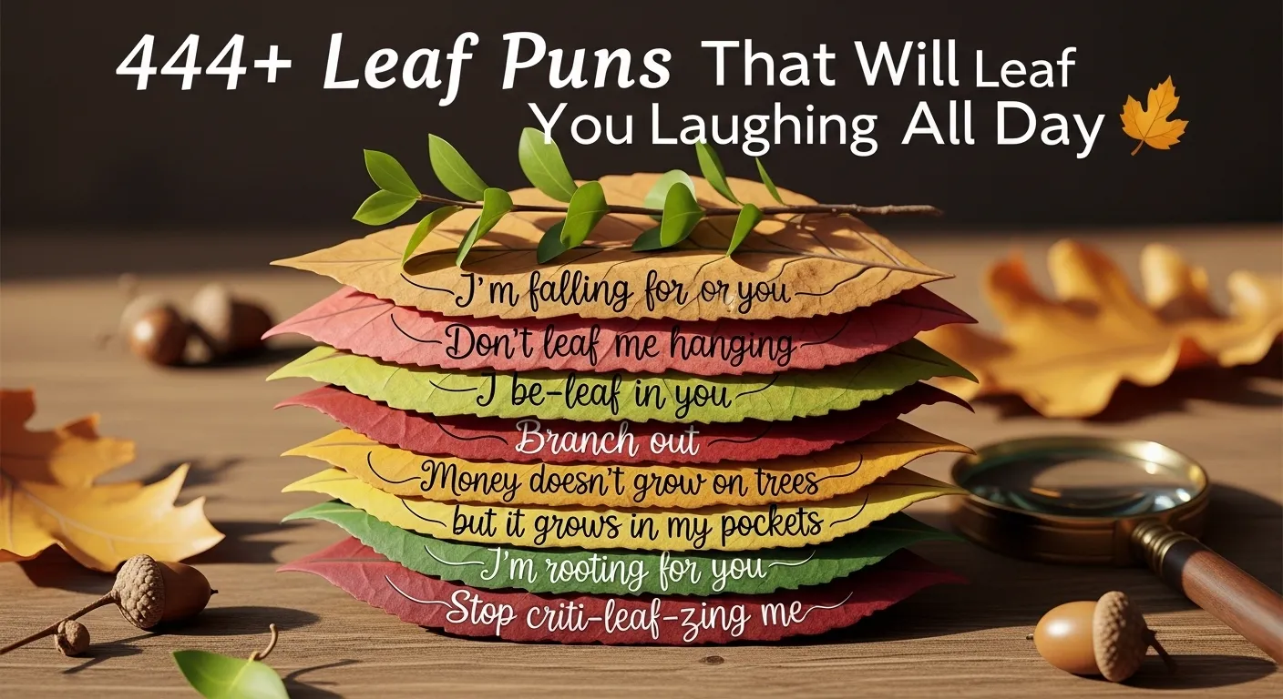 Leaf Puns