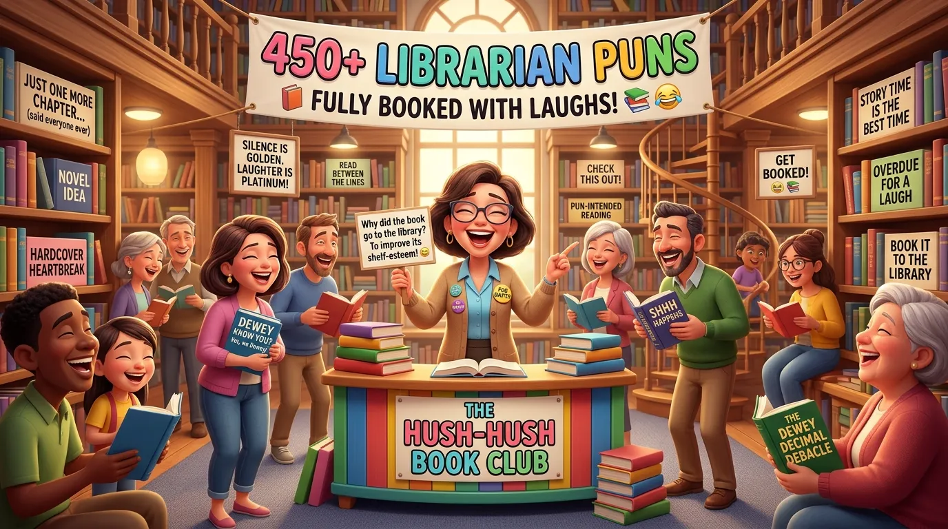 Librarian Puns