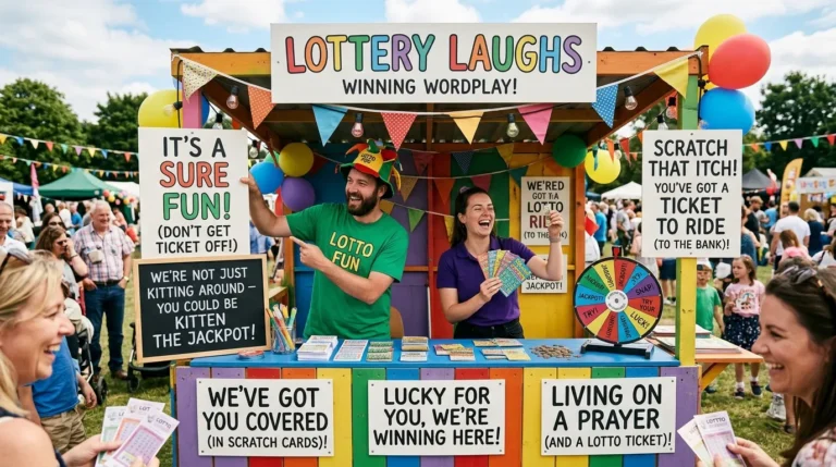 Lottery Puns