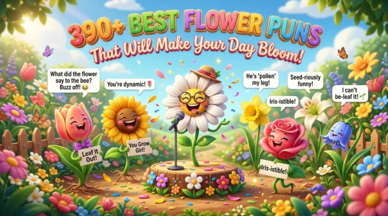 Best Flower Puns