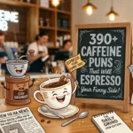 Caffeine Puns