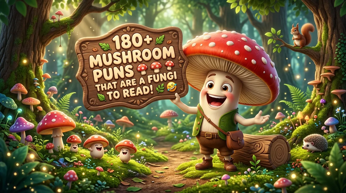 Mushroom Puns