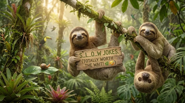 Sloth Puns