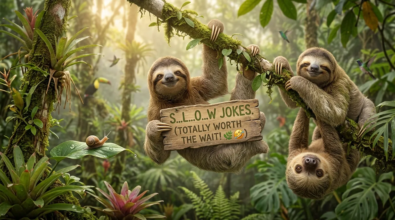 Sloth Puns