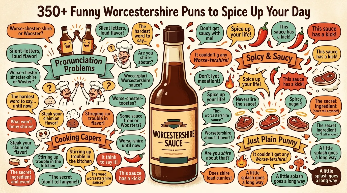 Worcestershire Puns