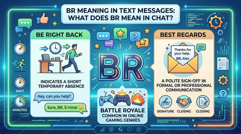 BR Meaning in Text Messages