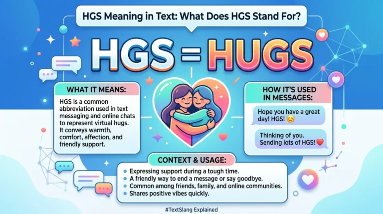 HGS Meaning in Text: What Does HGS Stand For?