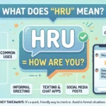 HRU Meaning in a Text