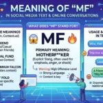 MF Meaning in Social Media Text