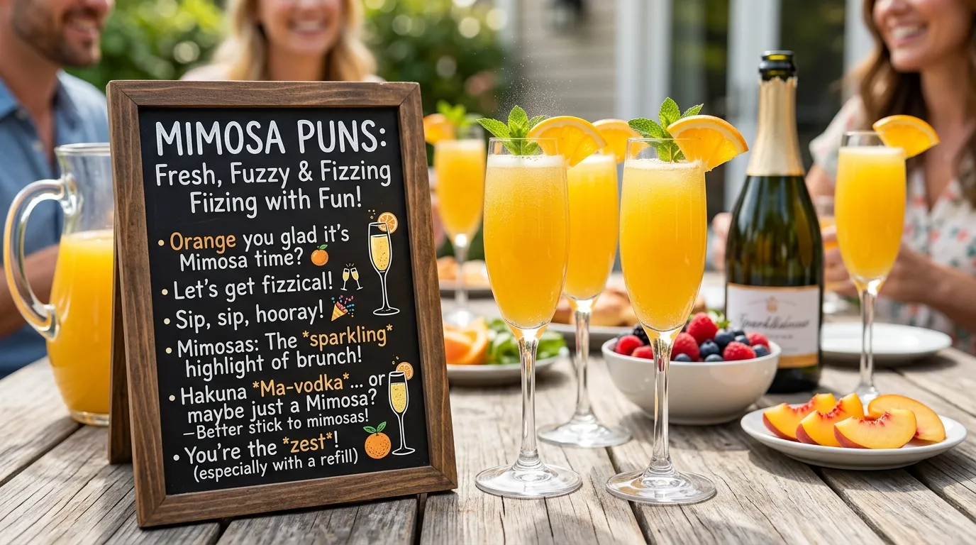 Mimosa Puns