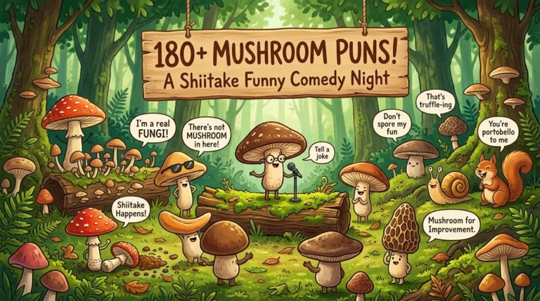Mushroom Puns
