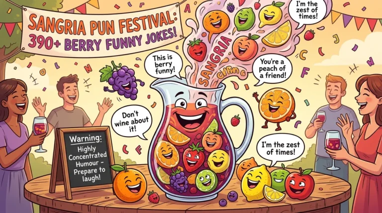 Sangria Puns