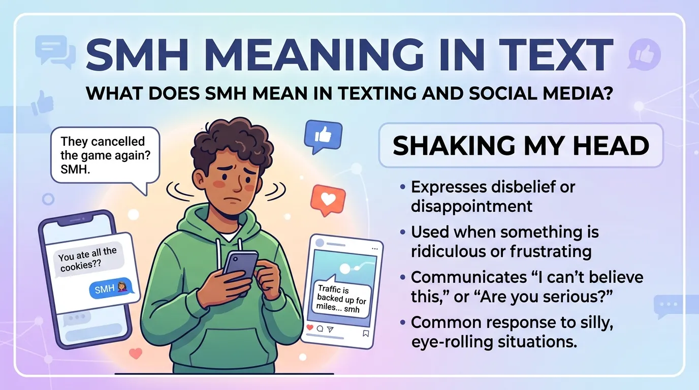 SMH Meaning in Text