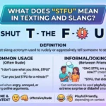 STFU Meaning in Text