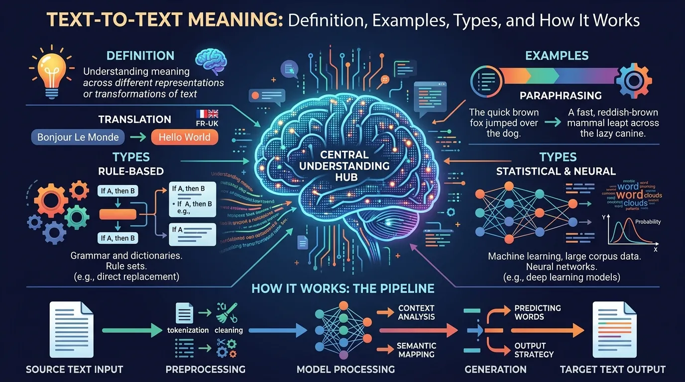 Text to Text Meaning