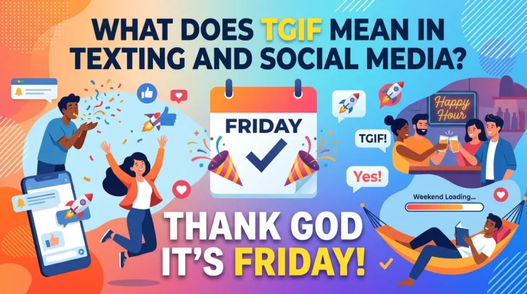 TGIF Meaning in Text